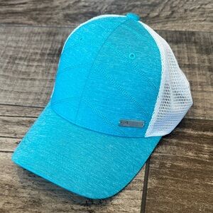 Adidas Women’s Turquoise and White Mesh Golf Baseball Hat Cap
